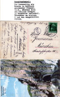 Bayern 1913, Reservestempel BRANNENBURG R Auf Wendelsteinbahn Farb-AK - Briefe U. Dokumente
