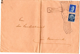 DR 1940, Landpost Stpl. RECHTENFLETH über Wesermünde Auf Brief M. 4+20 Pf. - Cartas & Documentos