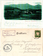 Bayern 1900, Posthilfstelle VACHENDORF Taxe Bergen (Typ 1), Auf Sw-AK M. 5 Pf. - Covers & Documents