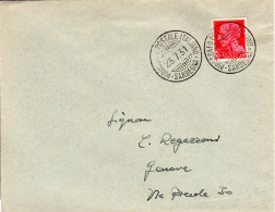 Italien 1931, Schiffspost Stpl. PIROSCAFI P.I. SARDEGNA Auf Brief M. 20 C. - Non Classificati