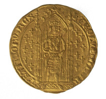 CHARLES V - Franc à Pied - 1364-1380 Carlo V Il Saggio 