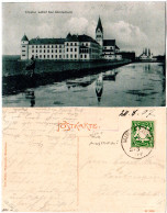 Bayern 1907, Posthilfstelle LOHHOF Taxe Mindelheim Auf AK M. 5 Pf. - Briefe U. Dokumente