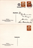 DR, Gebr. U. Ungebr. 3 Pf. Privatganzsachenkarten Berliner Ganzsachen-Verein - Sonstige & Ohne Zuordnung