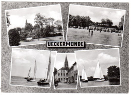 Ueckermünde, Ungebr. Mehrbild Sw-AK - Andere & Zonder Classificatie