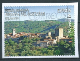 ESPAGNE SPANIEN SPAIN ESPAÑA 2021 CARNET VILLAGES WITH CHARMAIN MIRANDA DEL CASTAÑAR(SALAMANCA) ED 5461 MI 5510 YT 5215 - Usati
