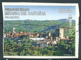 ESPAGNE SPANIEN SPAIN ESPAÑA 2021 CARNET VILLAGES WITH CHARMAIN MIRANDA DEL CASTAÑAR(SALAMANCA) ED 5461 MI 5510 YT 5215 - Gebraucht