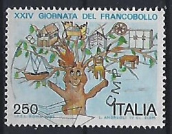 Italy 1982  Tag Der Briefmarke  (o) Mi.1819 - 1981-90: Afgestempeld