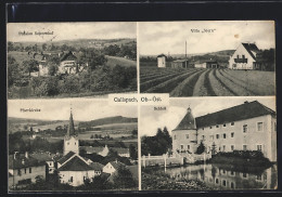 AK Gallspach, Pension Sonnenhof, Villa Stern, Schloss, Pfarrkirche  - Otros & Sin Clasificación