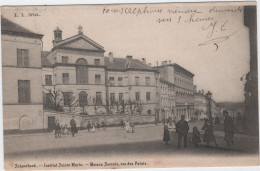 Schaarbeek - Schaerbeek - Instituut Sainte-Marie - Maison Somzée (L.L.) (gelopen Kaart Van Voor 1900 Met Zegel) - Schaarbeek - Schaerbeek
