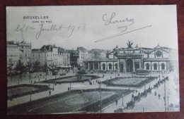 Cpa Bruxelles ; Gare Du Midi 1913 - Schienenverkehr - Bahnhöfe