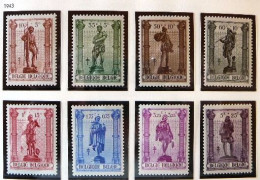 (dcbpf-304) Ambachten - Artisanat    OBP  615-22    1943   MNH - Unused Stamps