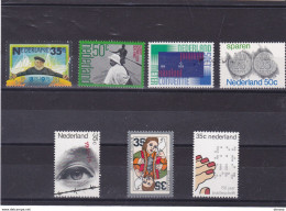 PAYS BAS 1975 Yvert 1023-1029 NEUF** MNH Cote 5,15 Euros - Ungebraucht