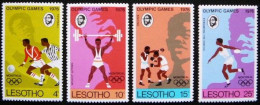(dcos-314)   Lesotho     Michel  209-12      MNH     1976 - Ete 1976: Montréal