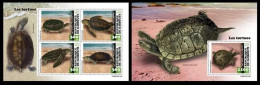 Djibouti  2023 Turtles. (410) OFFICIAL ISSUE - Schildpadden
