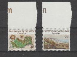 Liechtenstein 1977 Europa Cept Landscapes With Selvage  MNH ** - Unused Stamps