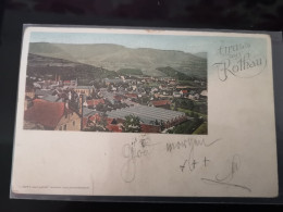 67 Rothau Gruss Aus Timbre Cachet 1897 - Other & Unclassified