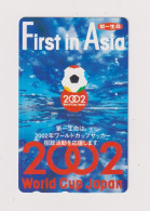 JAPAN  - Football World Cup 2002 Magnetic Phonecard - Giappone