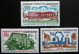 (dcos-343)  Cameroon  -  Cameroun  -  Kameroen       Mi 405-07    Yv 381-83      MNH   1964 - Otros & Sin Clasificación