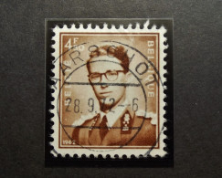 Belgie Belgique - 1958 - OPB/COB N° 1068A ( 1 Value ) Koning Boudewijn  - Obl. Aarschot - Usados