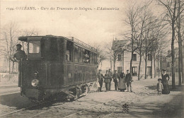 Orléans * Gare Des Tramways De Sologne , L'automotrice * Tram Chemin De Fer - Orleans
