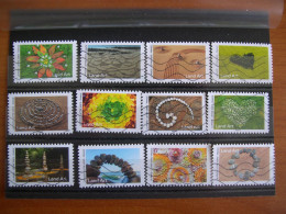 France Obl   Série Complète Land Art (YT 2375/2386) - Used Stamps