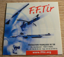AUTOCOLLANT F.F TIR - CARRE - Stickers
