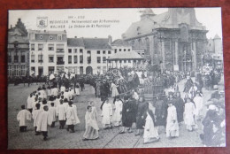 Cpa  Mechelen : Relikwiekast Van St Rumoldus 1913 - Malines