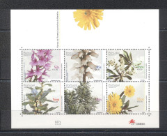 Madere 2000- Plants From Madeira Bay M/Sheet - Madeira