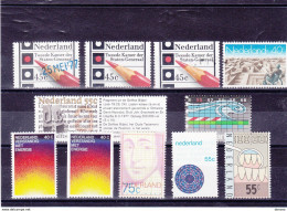 PAYS BAS 1977  Yvert 1063-1067 + 1076-1079 NEUF** MNH Cote 8,80 Euros - Unused Stamps