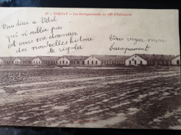 55: STENAY Rare Vue Baraquements Du 120 E Infanterie - Stenay