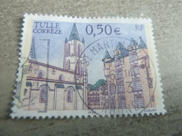 Tulle (Corrèze) - La Cathédrale - 0.50 € - Yt 3580 - Multicolore - Oblitéré - Année 2003 - - Usados