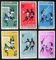 (dcos-422)   Rwanda    Michel  171-76      Yvert   161-66    MNH - Unused Stamps