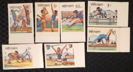 Vietnam Viet Nam MNH Imperf Stamps 1992 : Summer Olympic Games In Los Angeles / Weightlifting / Volleyball (Ms631) - Viêt-Nam