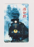 JAPAN  - Steam Train Magnetic Phonecard - Japón