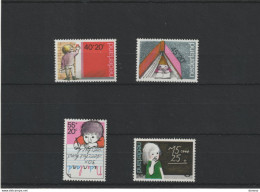 PAYS BAS 1978 ENFANCE  Yvert 1099-1102, Michel 1128-1131 NEUF** MNH Cote 3,50 Euros - Unused Stamps