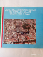 MOSTRA DELL'AERONATICA MILITARE NEL CASTELLO DI GALLIATE - 29/4-5/5 - 1988 - Geschiedenis