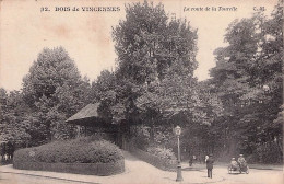 VINCENNES LE BOIS LA ROUTE DE LA TOURELLE SIDE CAR - Vincennes