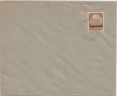 37164# HINDENBURG LOTHRINGEN LETTRE Obl AUDVILLER MOSELLE 11 Mars 1941 - Covers & Documents