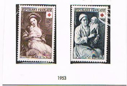 YT 966/967 Croix Rouge - (Vigée-Lebrun & Le Nain) Neufs Sans Charnière Cote 23.50€  165 - Unused Stamps