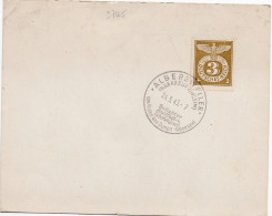 37165# CARTE POSTALE Obl ALBERSVILLER B SAARBURG WESTMARK 1943 AM FUSSE DES DONON VOGESEN ABRESCHVILLER SARREBOURG - Lettres & Documents