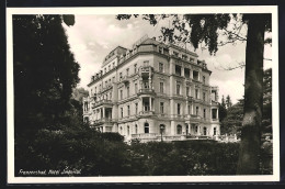 AK Franzensbad, Blick Zum Hotel Imperial  - Tchéquie