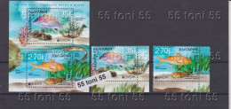 2024 Europe - Underwater Fauna And Flora    2v.+S/S – MNH Bulgaria / Bulgarie - Fische