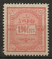 WAGONS LITS N° 12 Neuf (charnière) - Stamps