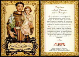 * Santino - Sant Antonio Da Padova - Preghiera Per La Famiglia - Andachtsbilder