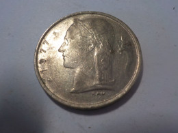 BELGIQUE   1 Franc 1977 - 5 Francs