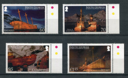 Südgeorgien - Mi.Nr. 503 / 506 - "Schiffswracks" **  / MNH (aus Dem Jahr 2010) - Georgias Del Sur (Islas)