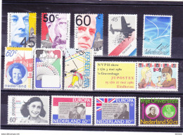 PAYS BAS 1980 Yvert 1122-1124 + 1129-1134 + 1138-1140 + PA 16 NEUF** MNH Cote 11,85 Euros - Unused Stamps