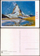 Ansichtskarte Zermatt Das Matterhorn - Künstlerkarte Hans Herzing 1932 - Autres & Non Classés