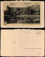 Postcard Uppsala Upsala Schloss Und Schwanendamm 1915 - Sweden