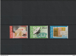 PAYS BAS 1981 SERVICES POSTAUX Yvert 1150-1152, Michel 1180-1182 NEUF** MNH Cote 2,20 Euros - Ungebraucht